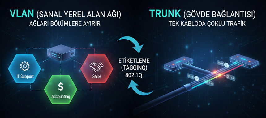 VLAN ve Trunk Nedir?